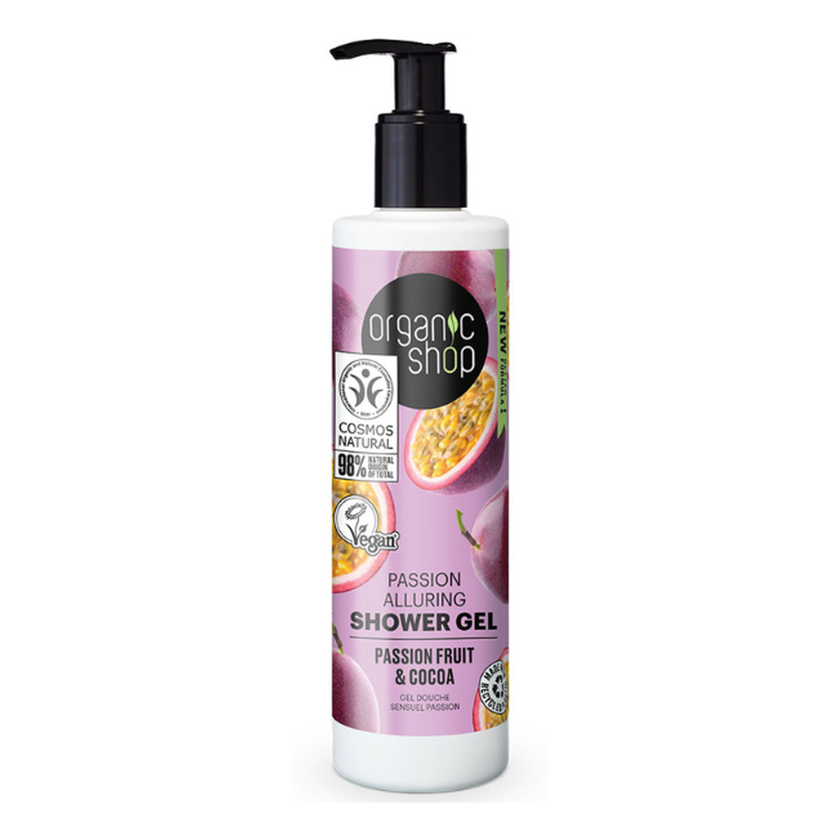 Organic Shop Nocna Pokusa Organiczny Namiętny Żel Pod Prysznic 280ml