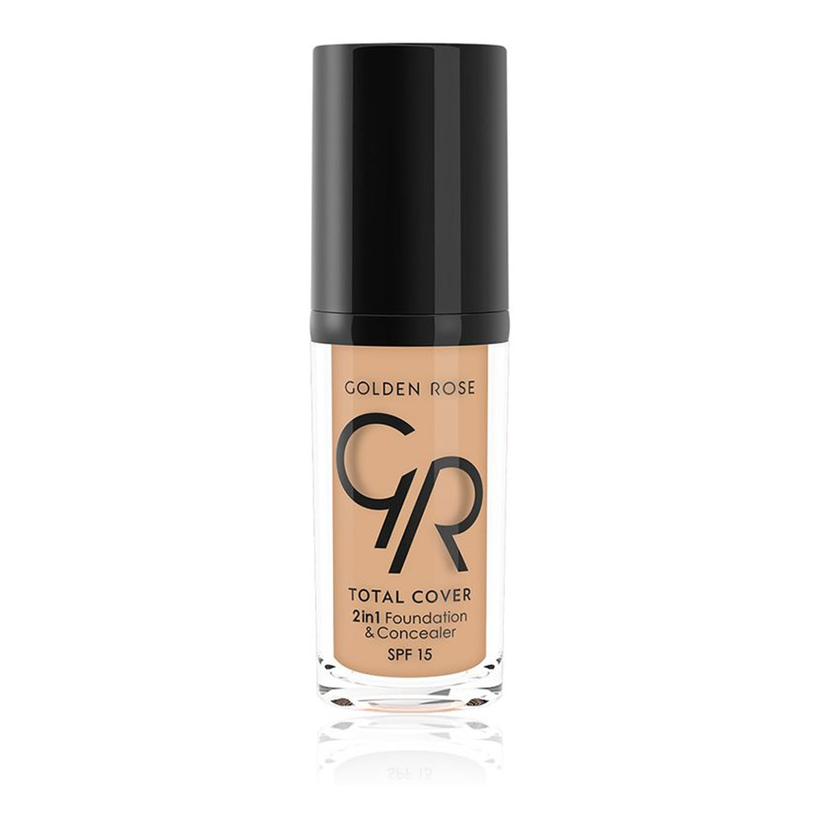 Golden Rose Total Cover 2 in 1 Foundation & Concealer Kryjący podkład i korektor do twarzy 2w1