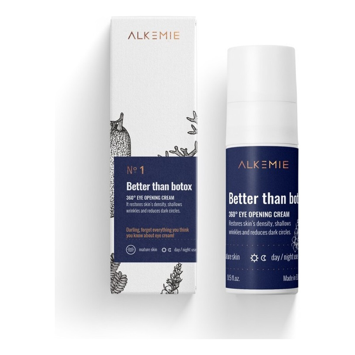 Alkemie Better Than Botox liftingujący krem do okolic oczu 15ml