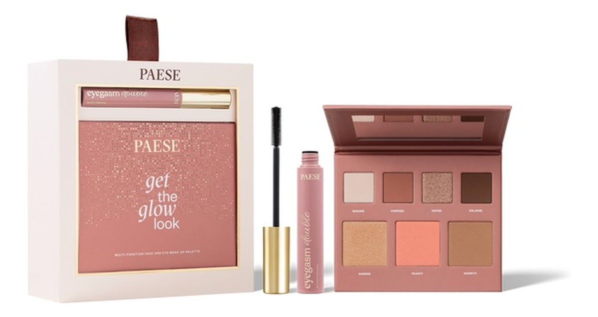 Zestaw wielozadaniowa paleta do makijażu 16g + tusz do rzęs 9ml