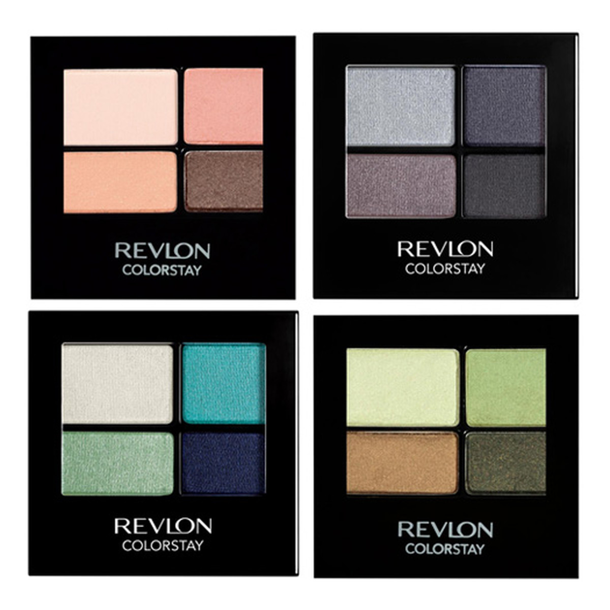 Revlon 16 Hour ColorStay Poczwórne Cienie Do Powiek 4ml