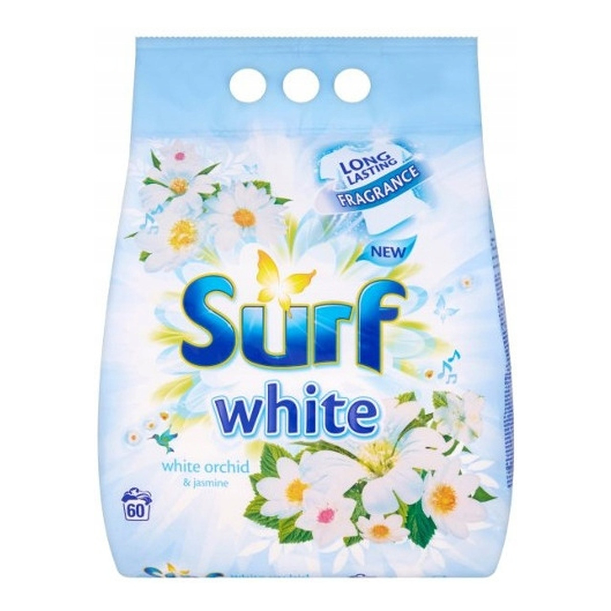 Surf White proszek do prania do bieli Orchid & Jasmine 3900g