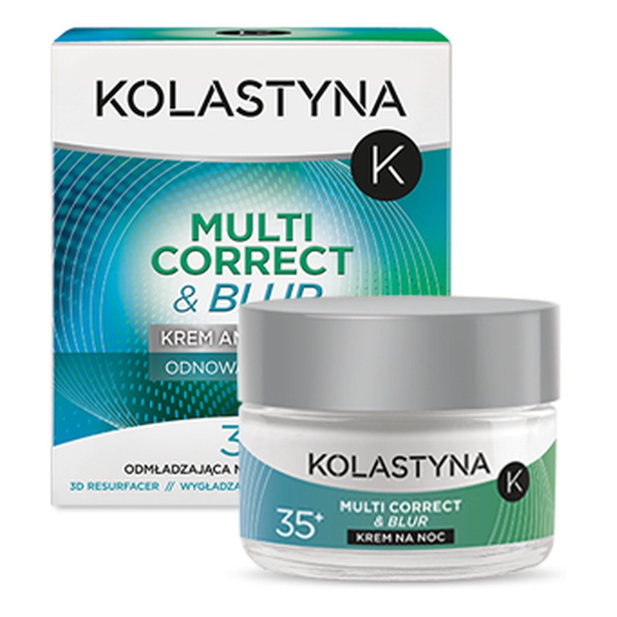 Kolastyna Multi Correct & Blur 35+ Krem Do Twarzy Anti - Ageing Na Noc 50ml
