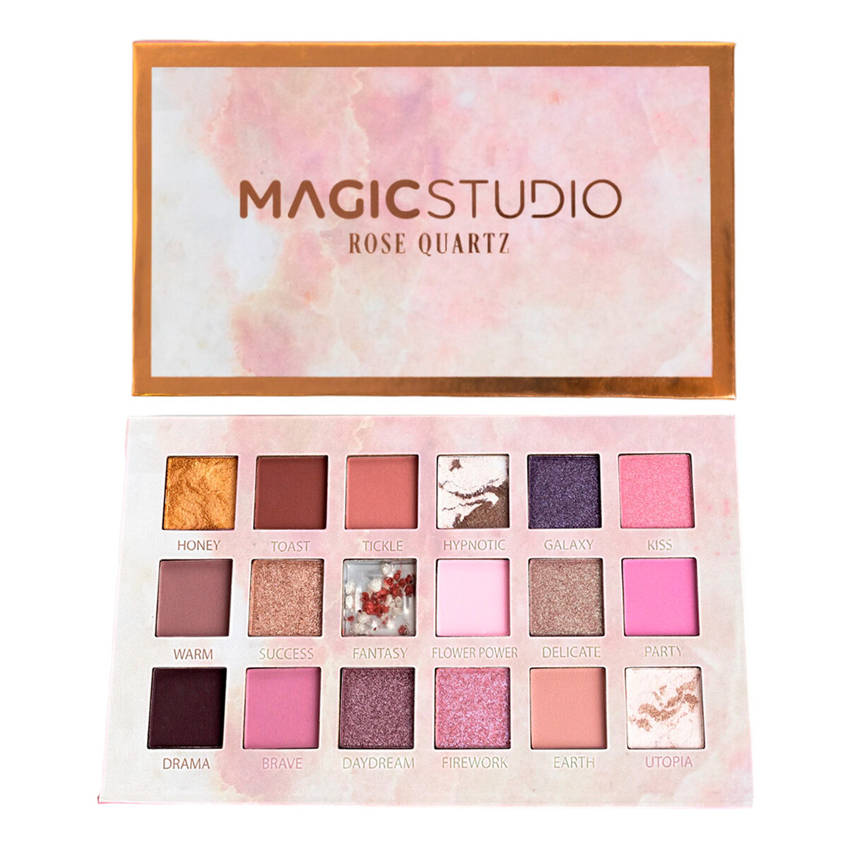 Magic Studio Paleta 18 cieni ROSE QUARTZ