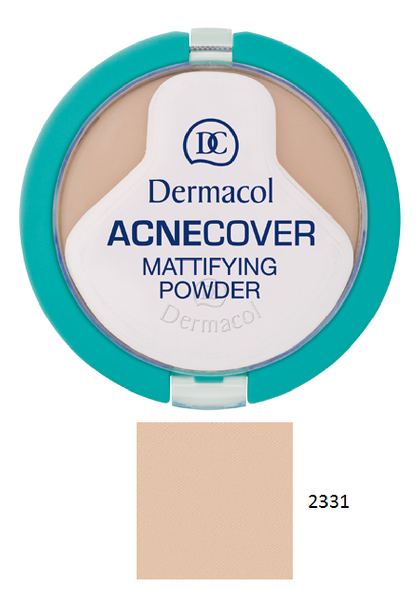 matujący puder w kompakcie