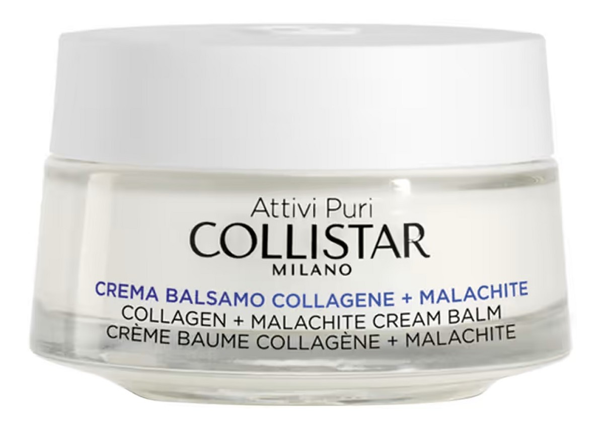 Collagen + Malachite Cream Balm Przeciwzmarszczkowy krem-balsam do twarzy z kolagenem i malachitem