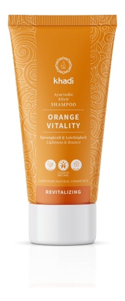Rewitalizujący szampon do włosów Pomarańcza