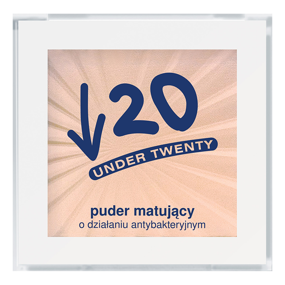 Under Twenty Anti! Acne Puder matujący o działaniu antybakteryjnym 6g