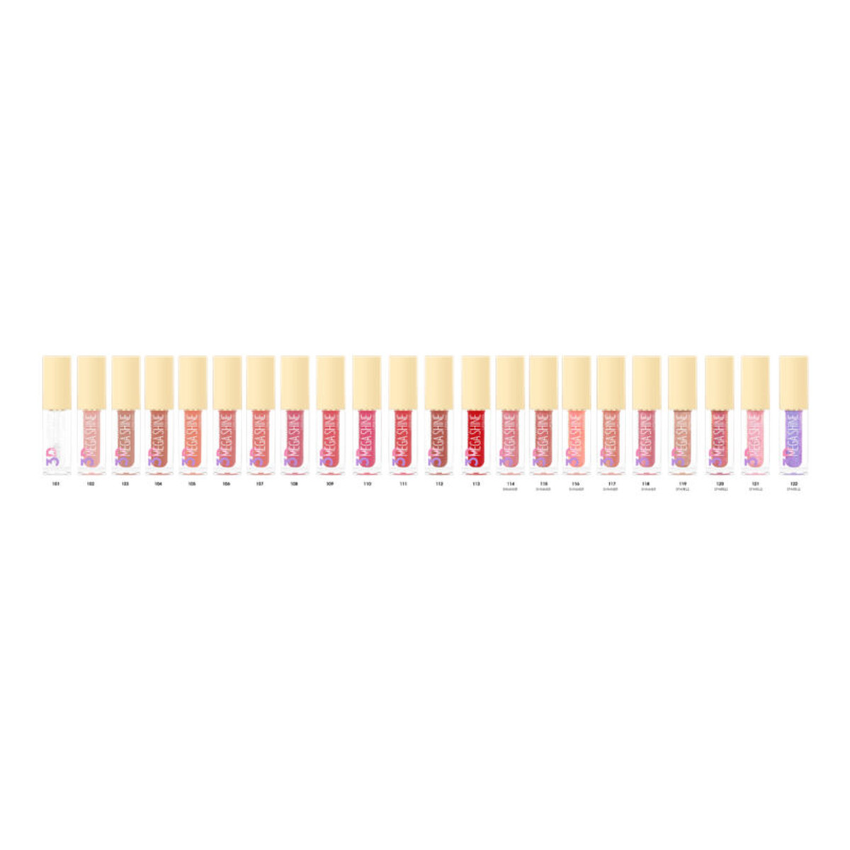 Golden Rose 3D Mega Shine Błyszczyk do ust 5.2ml