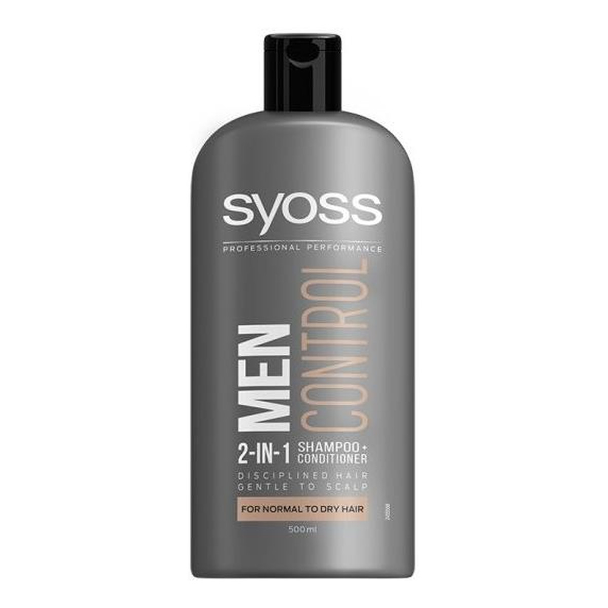 Syoss Men Control szampon 2w1 do włosów normalnych i suchych 500ml