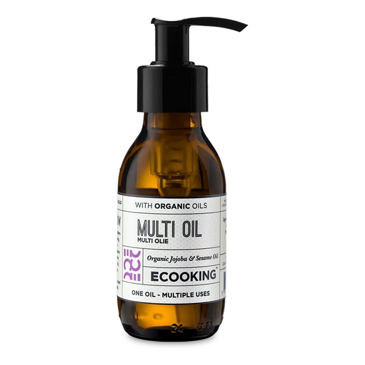 Ecooking Multi Oil multifunkcyjny Olejek do twarzy ciała i włosów 100ml