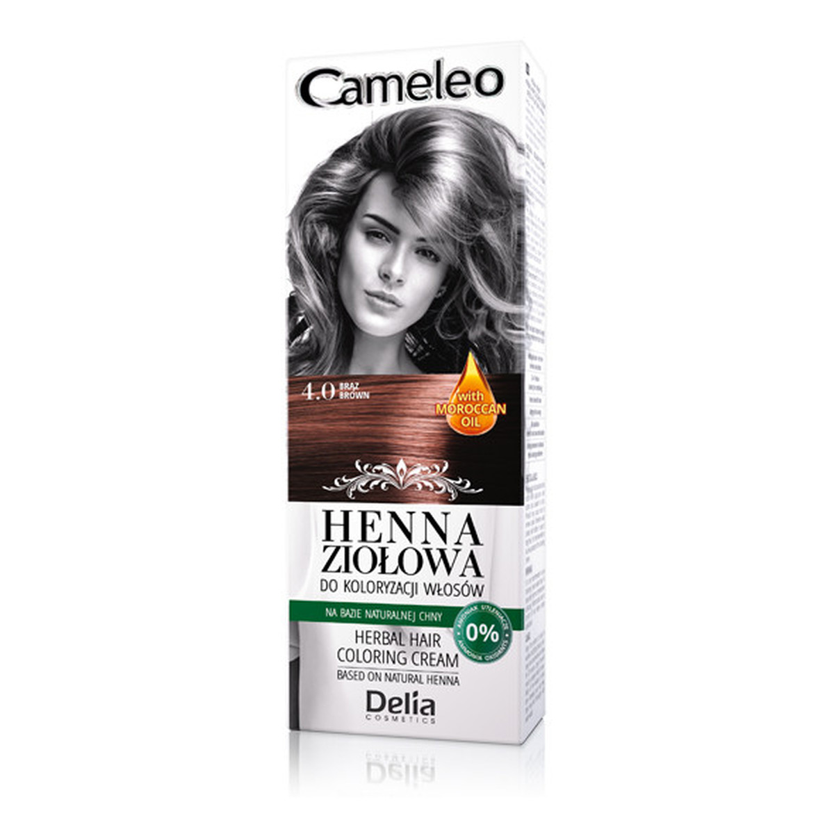 Cameleo Henna Creme Ziołowa Henna Do Koloryzacji Włosów