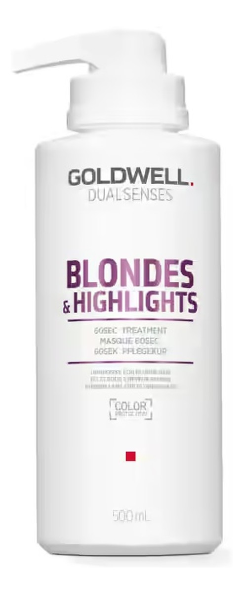 Blondes&Highlights Treatment 60-Sekundowa Kuracja Dla Włosów Blond I Z Pasemkami