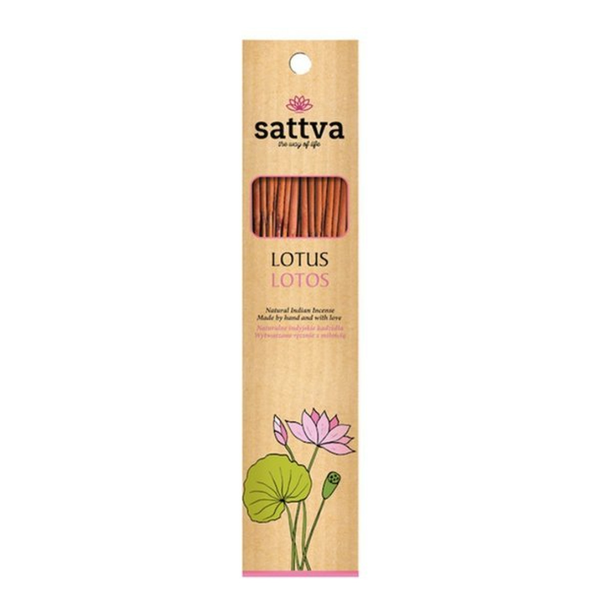 Sattva Kadzidełka Lotus 15szt 30g