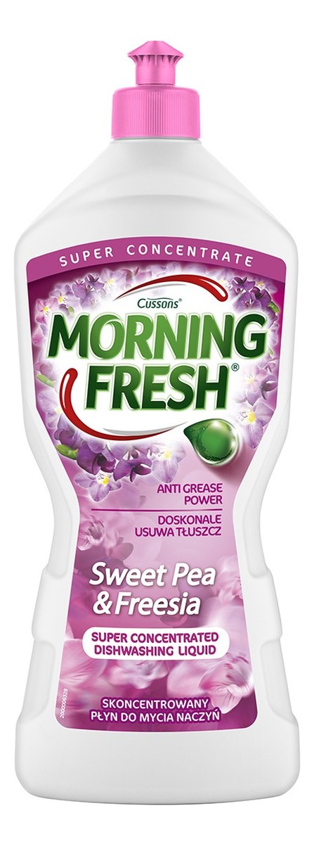 Skoncentrowany Płyn do mycia naczyń Sweet Pea & Freesia