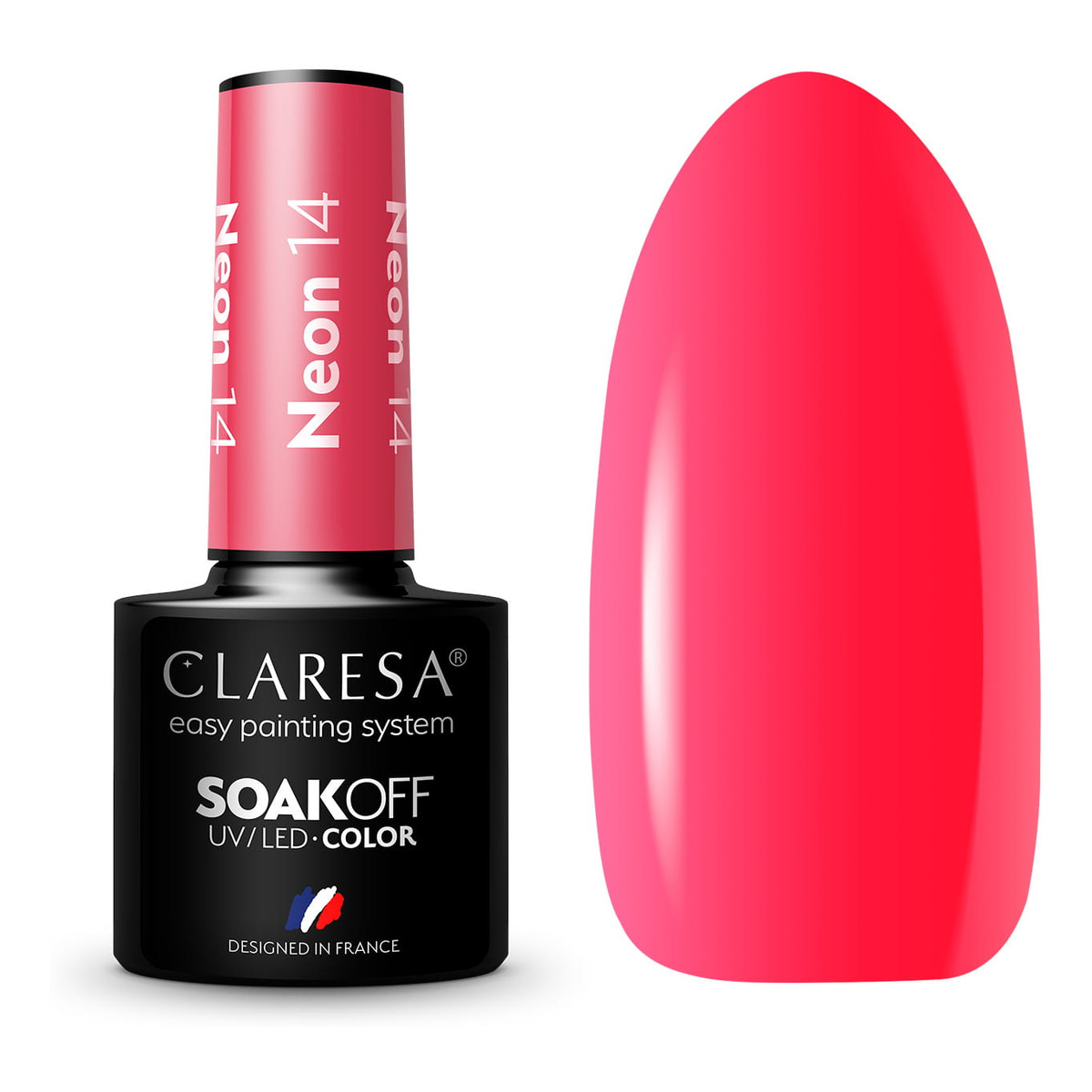 Claresa Neon UV/LED lakier hybrydowy 5g