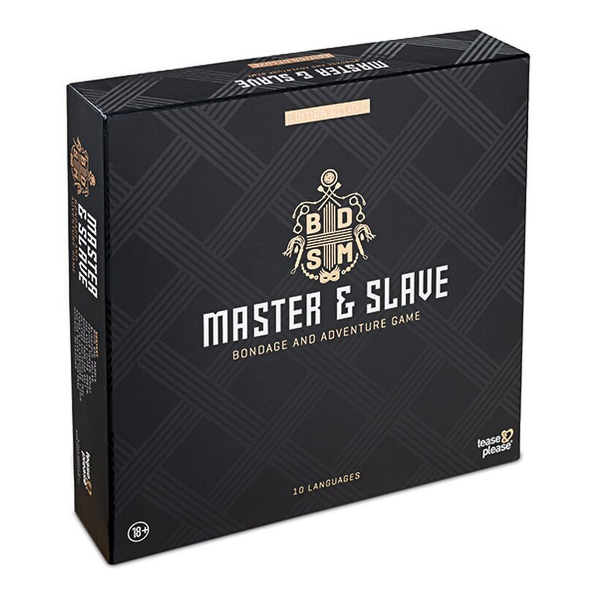 Tease & Please Master & slave edition deluxe wielojęzyczna gra erotyczna z akcesoriami