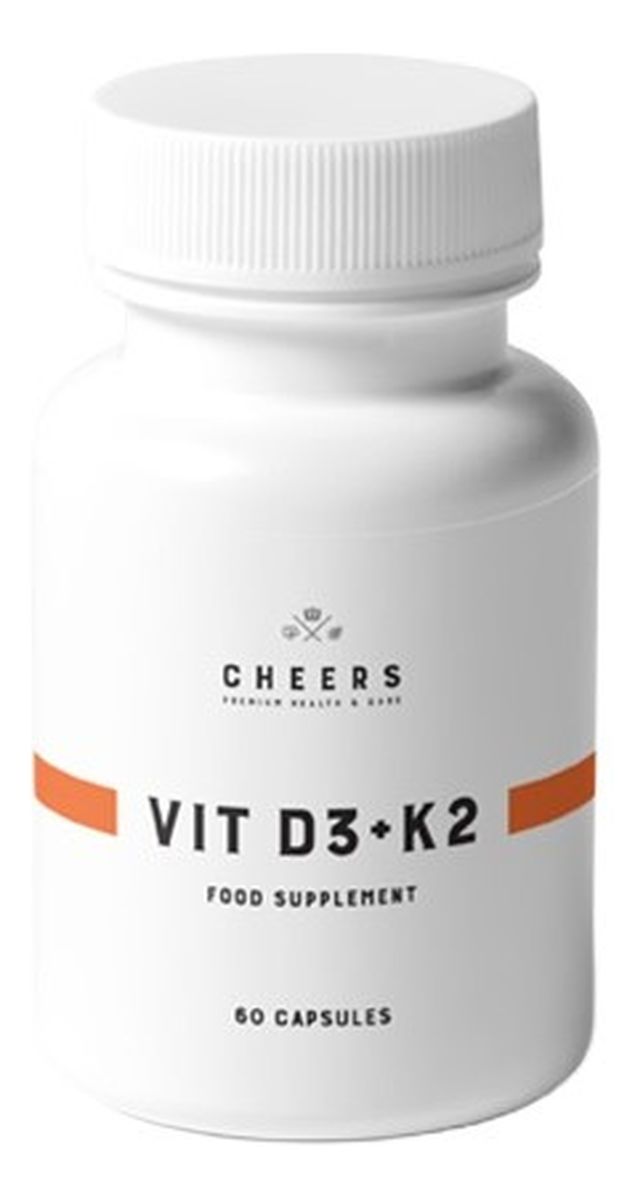 Vitamin d3+k2 suplement diety 60 kapsułek