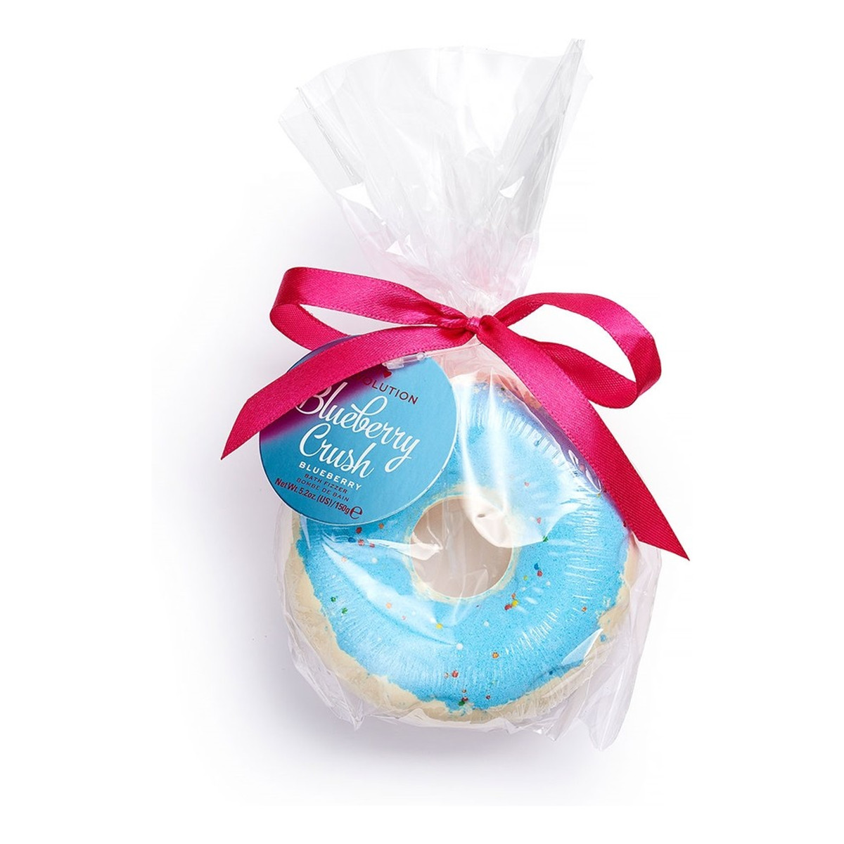 Makeup Revolution Bath Fizzer Kula do kąpieli Blueberry Crush
