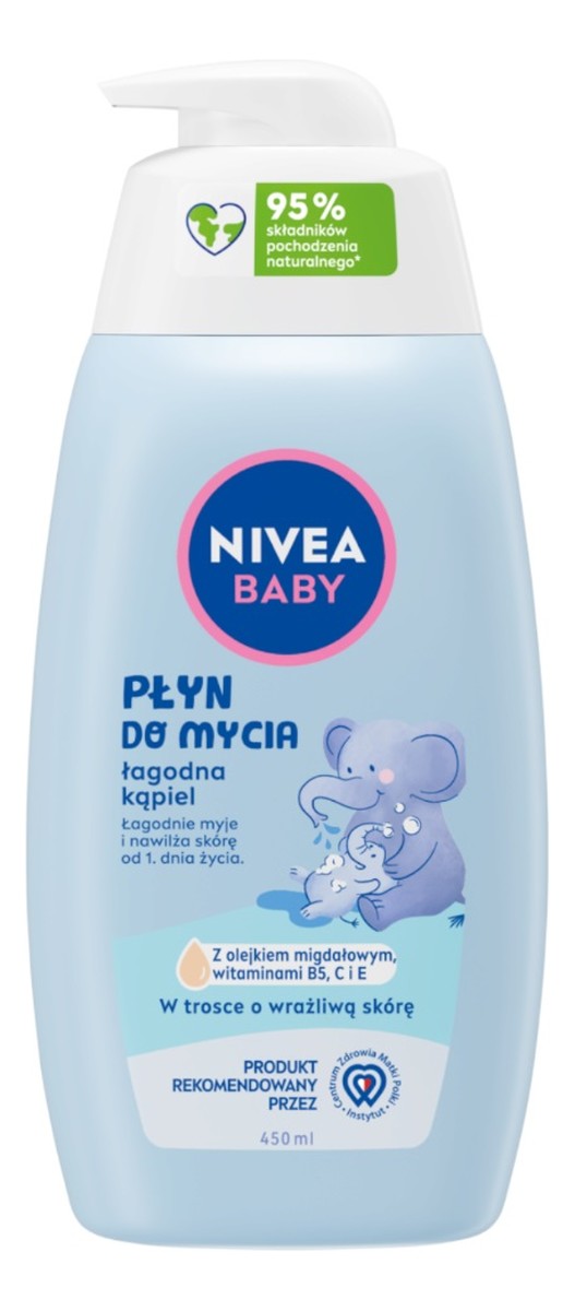 Baby płyn do mycia łagodna kąpiel