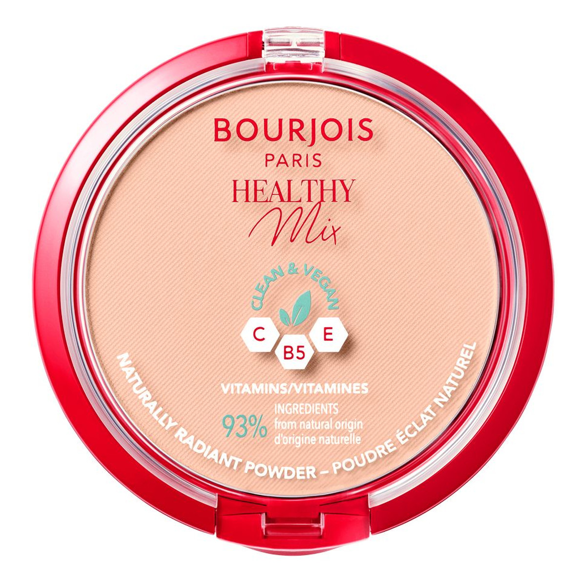 Bourjois Healthy Mix Clean&Vegan wegański puder matujący 11g