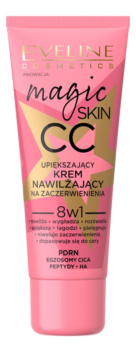 CC upiększający krem nawilżający na zaczerwienienia