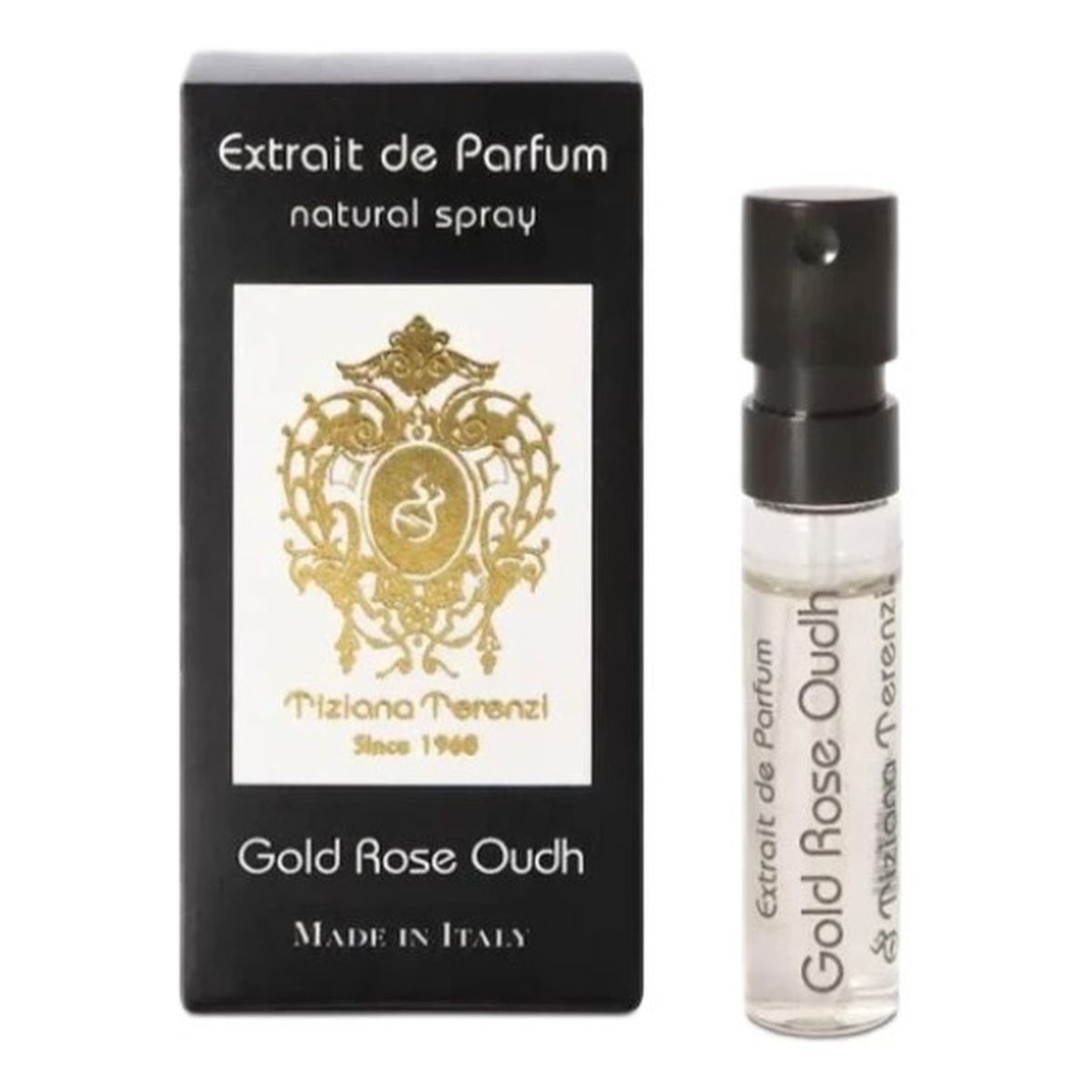 Tiziana Terenzi Gold rose oudh esencja perfum spray próbka 1,5 ml 1.5ml