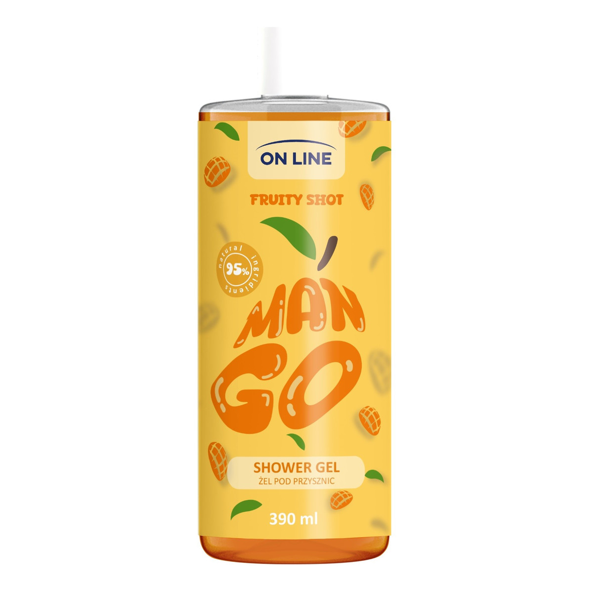 On Line Fruity Shot Żel pod prysznic mango 390ml