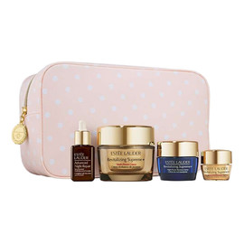 Zestaw revitalizing supreme+ krem do twarzy 50ml + balsam pod oczy 5ml + krem do twarzy na noc 15ml + advanced night repair serum do twarzy 15ml + kosmetyczka