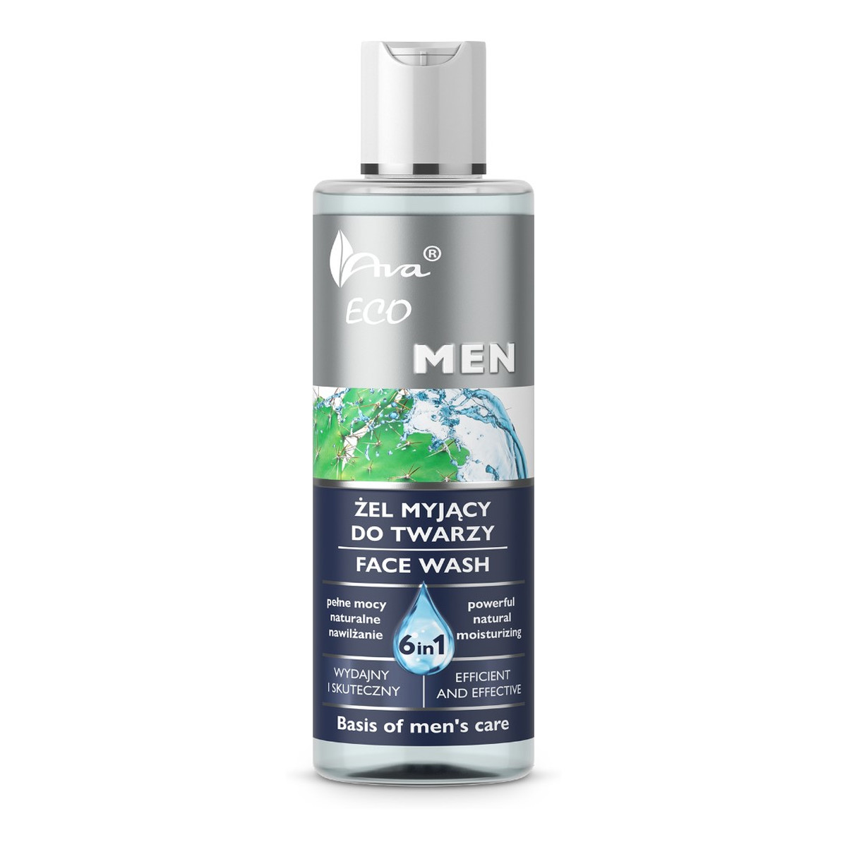 Ava Laboratorium Eco Men Żel myjący do twarzy dla mężczyzn 200ml