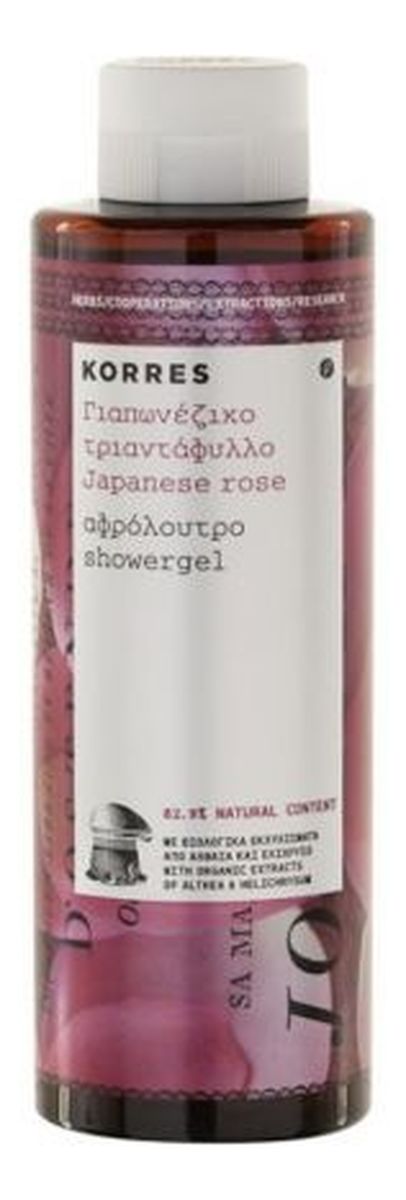KORRES Rosa Japonesa Showergel Żel pod prysznic o zapachu japońskiej róży