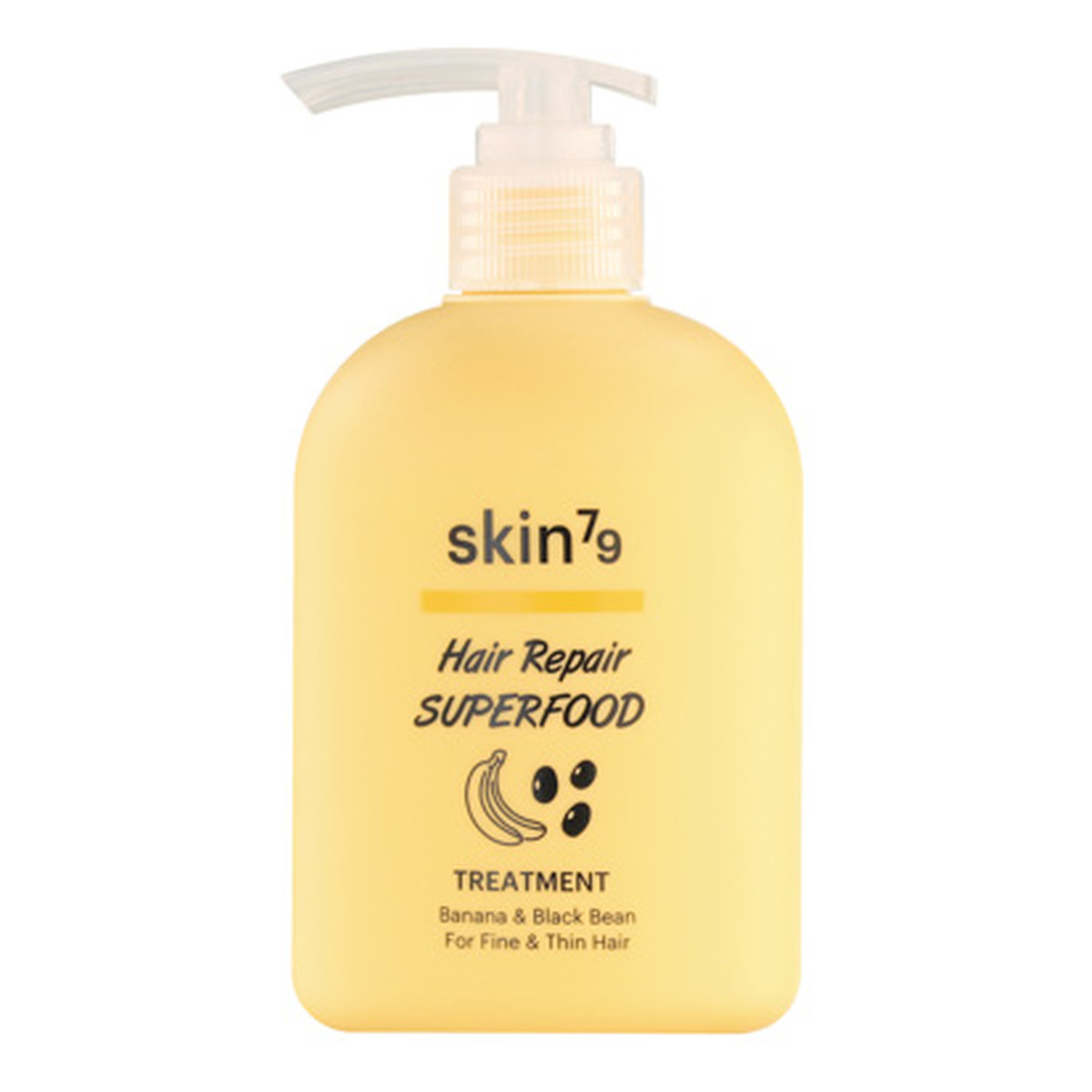 Skin79 Hair Repair Superfood Treatment Odżywka do cienkich i rzadkich włosów Banana & Black Bean 230ml