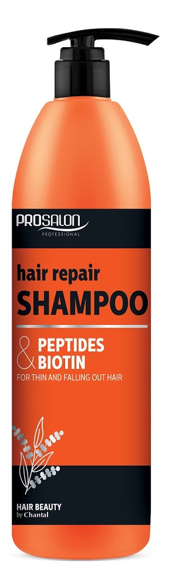 Hair Repair Shampoo szampon naprawczy do włosów z peptydami i biotyną