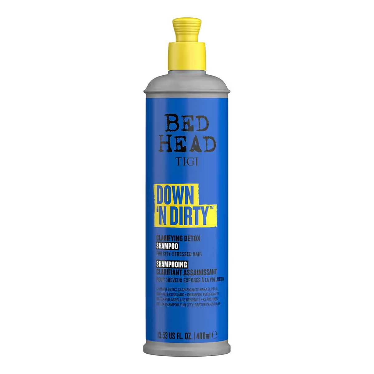 Tigi Bed head down n' dirty clarifying detox shampoo detoksykujący szampon do włosów 400ml