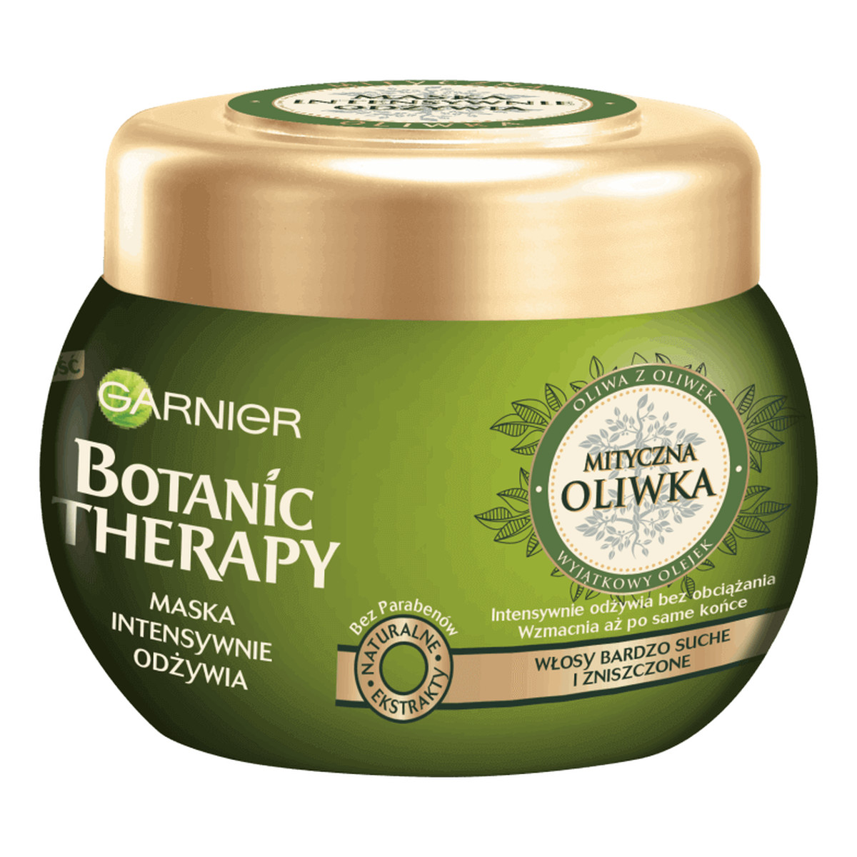 Garnier Botanic Therapy maska intensywnie odżywia Mityczna Oliwka 300ml