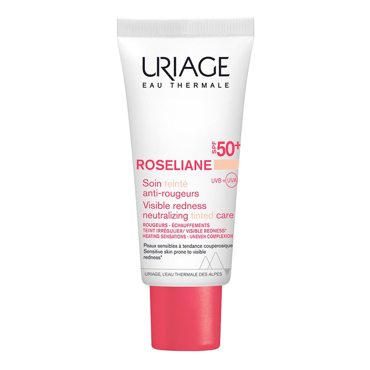Uriage Roseliane Krem cc do cery naczynkowej spf50+ light 40ml