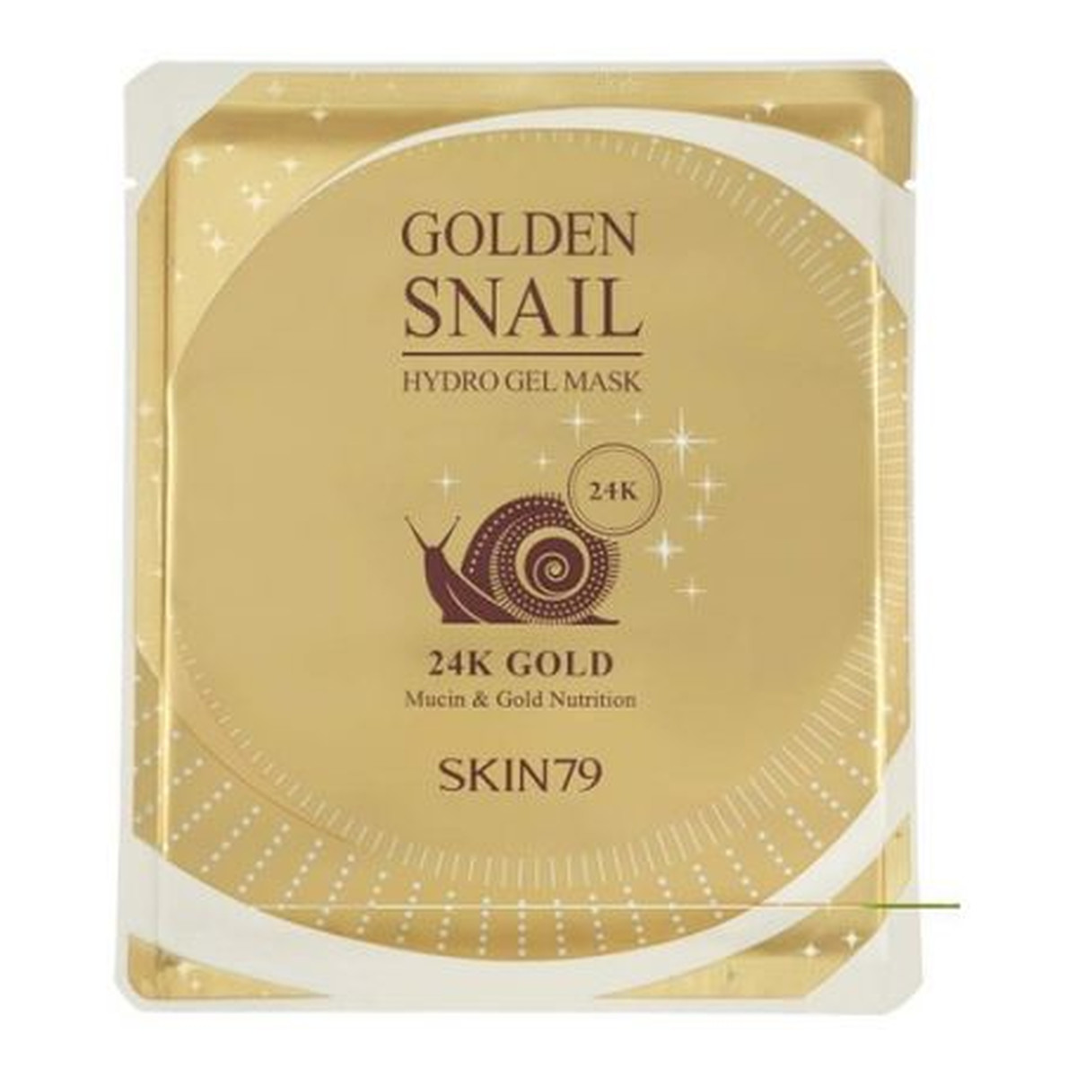 Skin79 Golden Snail Hydro Gel Mask 24k Gold koreańska luksusowa hydrożelowa maska w płacie ze złotem 1 sztuka 25g