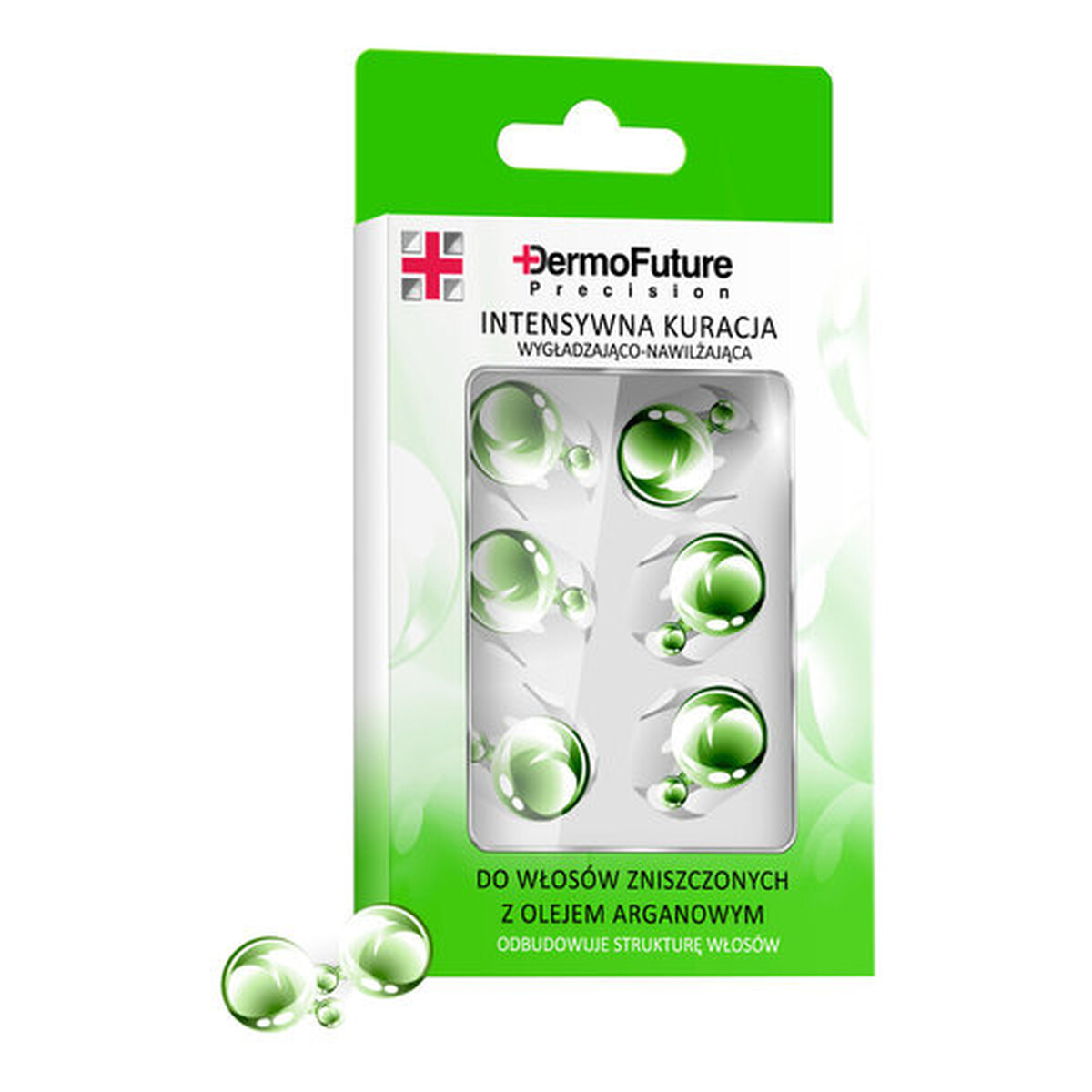 DermoFuture Precision Intensywna Kuracja Wygładzająco-Nawilżająca Z Olejem Arganowym 12ml