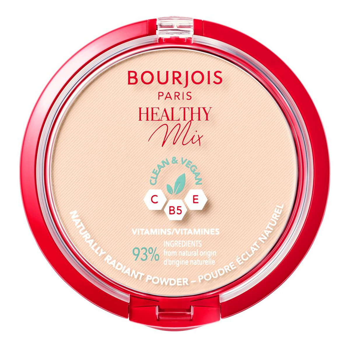 Bourjois Healthy Mix Clean&Vegan wegański puder matujący 11g