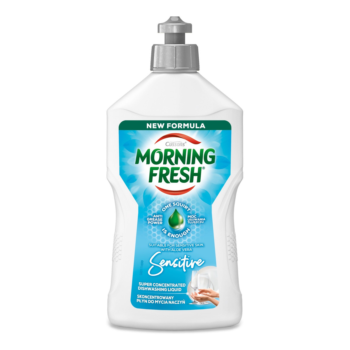 Sarantis Cussons morning fresh skoncentrowany płyn do mycia naczyń-sensitive 400ml