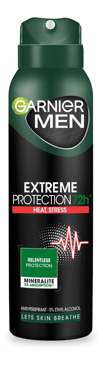 Dezodorant spray Extreme Protection 72h Heat Stress