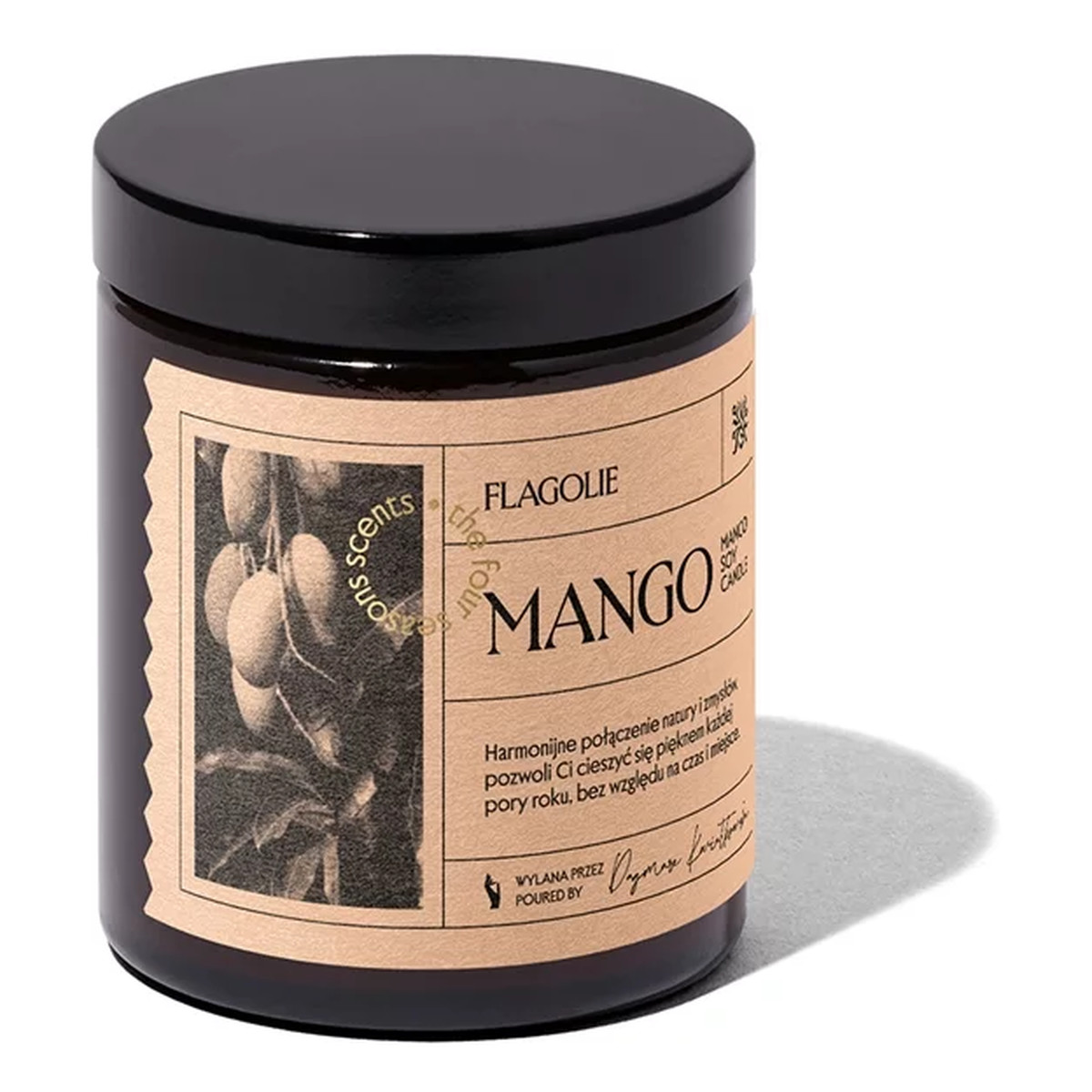 Flagolie Four season Świeca sojowa Mango 120g