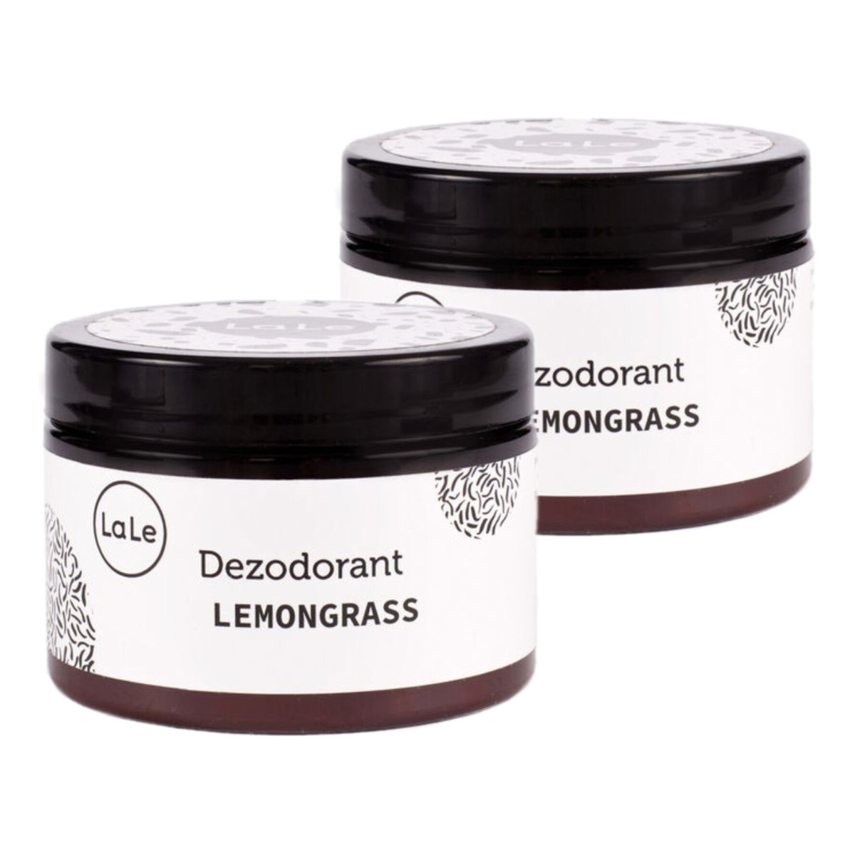 La-Le Dezodorant ekologiczny w kremie z olejkiem Lemongrass 2x150ml