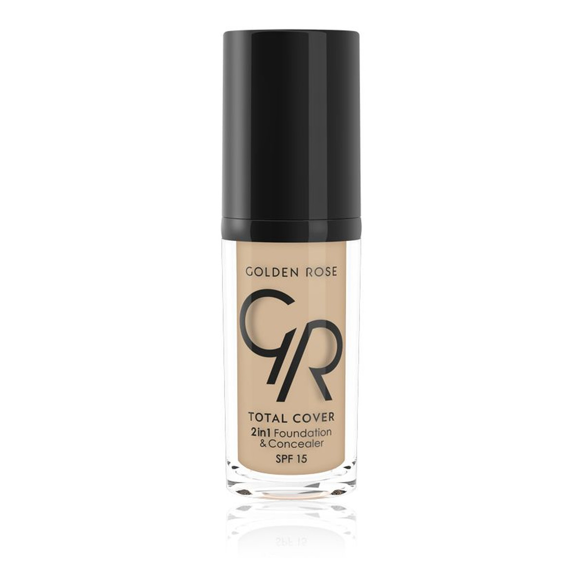 Golden Rose Total Cover 2 in 1 Foundation & Concealer Kryjący podkład i korektor do twarzy 2w1