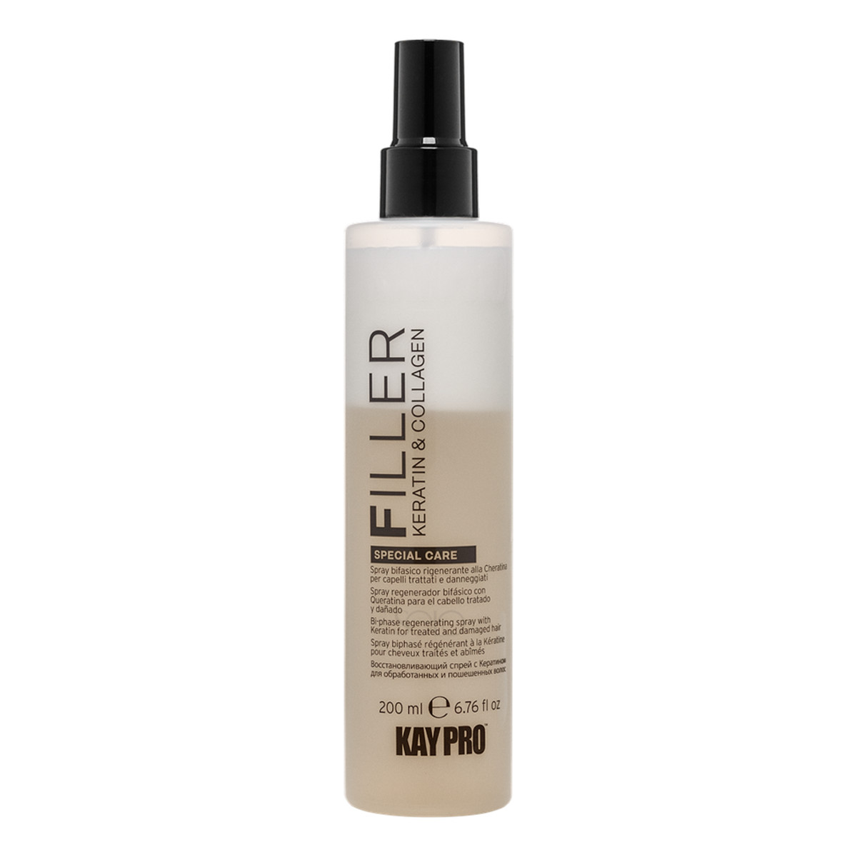 KayPro Keratin Filler Keratynowy Lotion Wypełniający do Włosów Zniszczonych 200ml