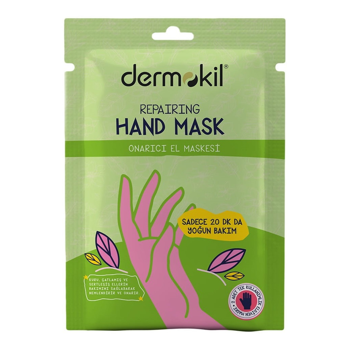 Dermokil Repairing hand mask regenerująca maska do rąk 30ml