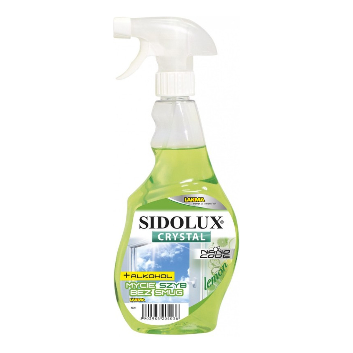 Sidolux Crystal Płyn do mycia szyb Lemon 500ml