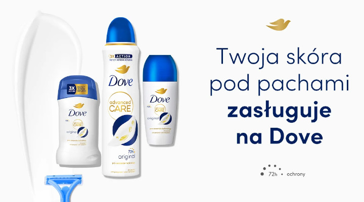 Twoja skóra zasługuje na Dove