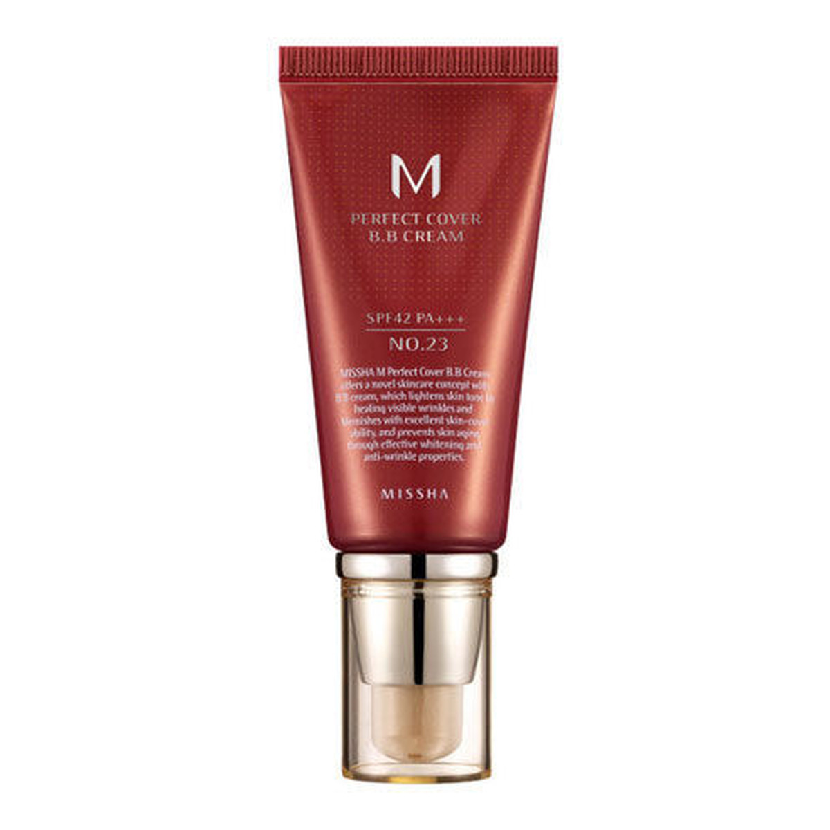 Missha M Perfect Cover BB Cream SPF42/PA+++ Krem BB z wysoką ochroną UV 50ml