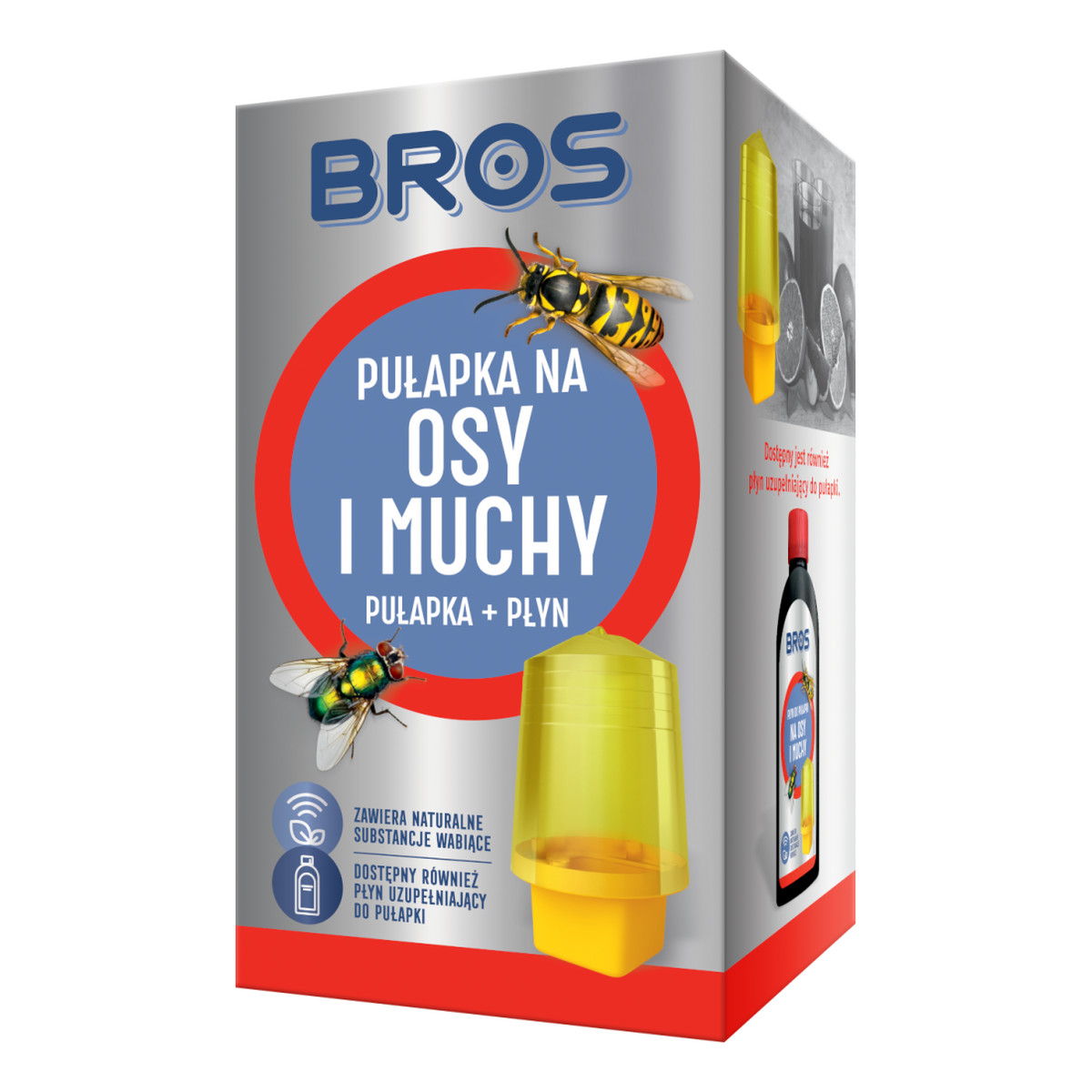 Bros Pułapka na osy i muchy z płynem